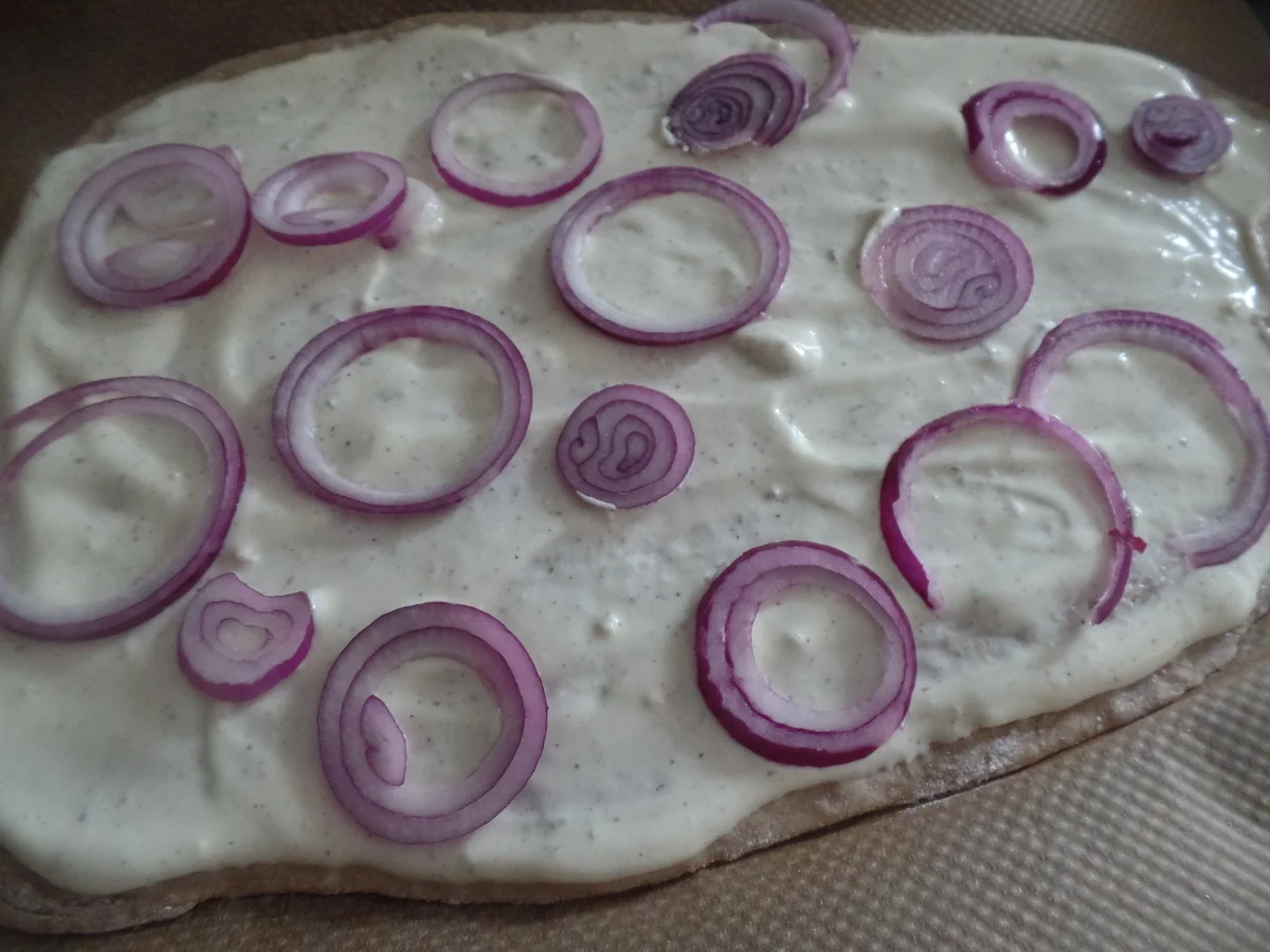 Flammkuchen mit Melone - Rezept - Bild Nr. 10970