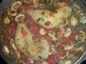 Hühnerschenkel nachJägerart - Rezept