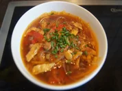 Feurige Suppe mit Einlagenmix - Rezept - Bild Nr. 2