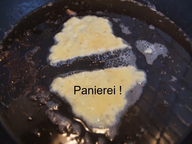 Rezept: Schweinefiletschnitzelchen mit Honig-Möhren-Sticks und Süßkartoffel-Kartoffel-Stampf Bild Nr. 13 Schweinefiletschnitzelchen mit Honig-Möhren-Sticks und Süßkartoffel-Kartoffel-Stampf - Rezept - Bild Nr. 13