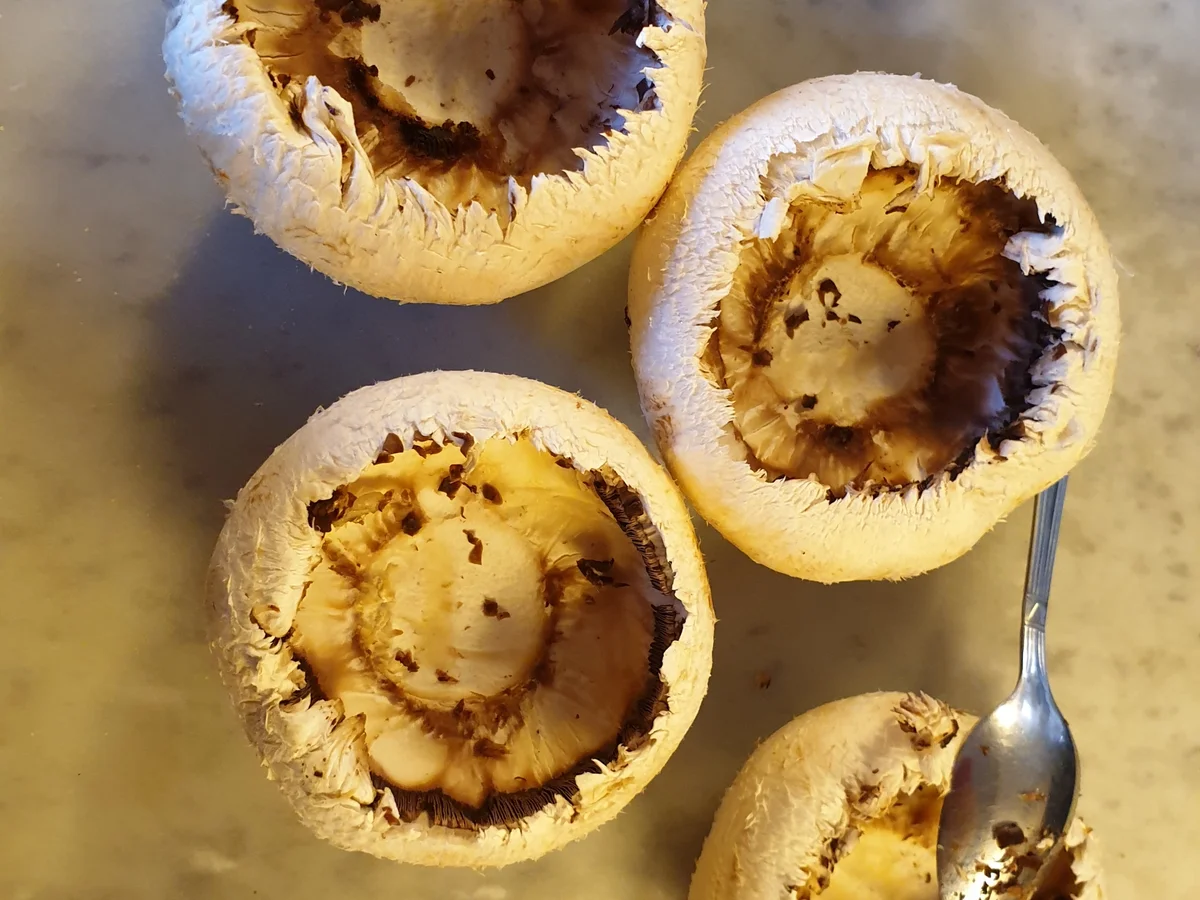 Rezept: Gefüllte Champignons Bild Nr. 3 Gefüllte Champignons - Rezept - Bild Nr. 3