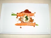 Kaninchenrolle mit Pata Negra Schinken - Rezept