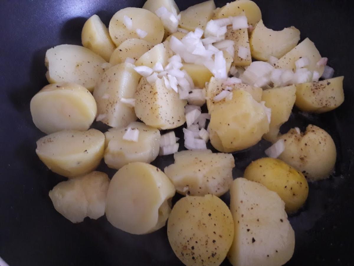 Kartoffel-Bohnen-Pfanne - Rezept - Bild Nr. 8