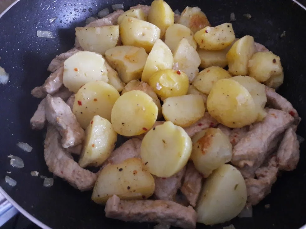 Rezept: Kartoffel-Bohnen-Pfanne Bild Nr. 10 Kartoffel-Bohnen-Pfanne - Rezept - Bild Nr. 10