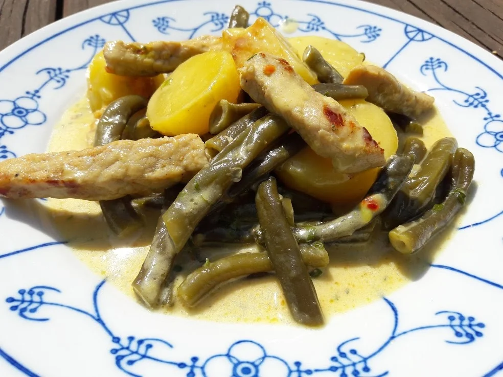 Rezept: Kartoffel-Bohnen-Pfanne Bild Nr. 17 Kartoffel-Bohnen-Pfanne - Rezept - Bild Nr. 17