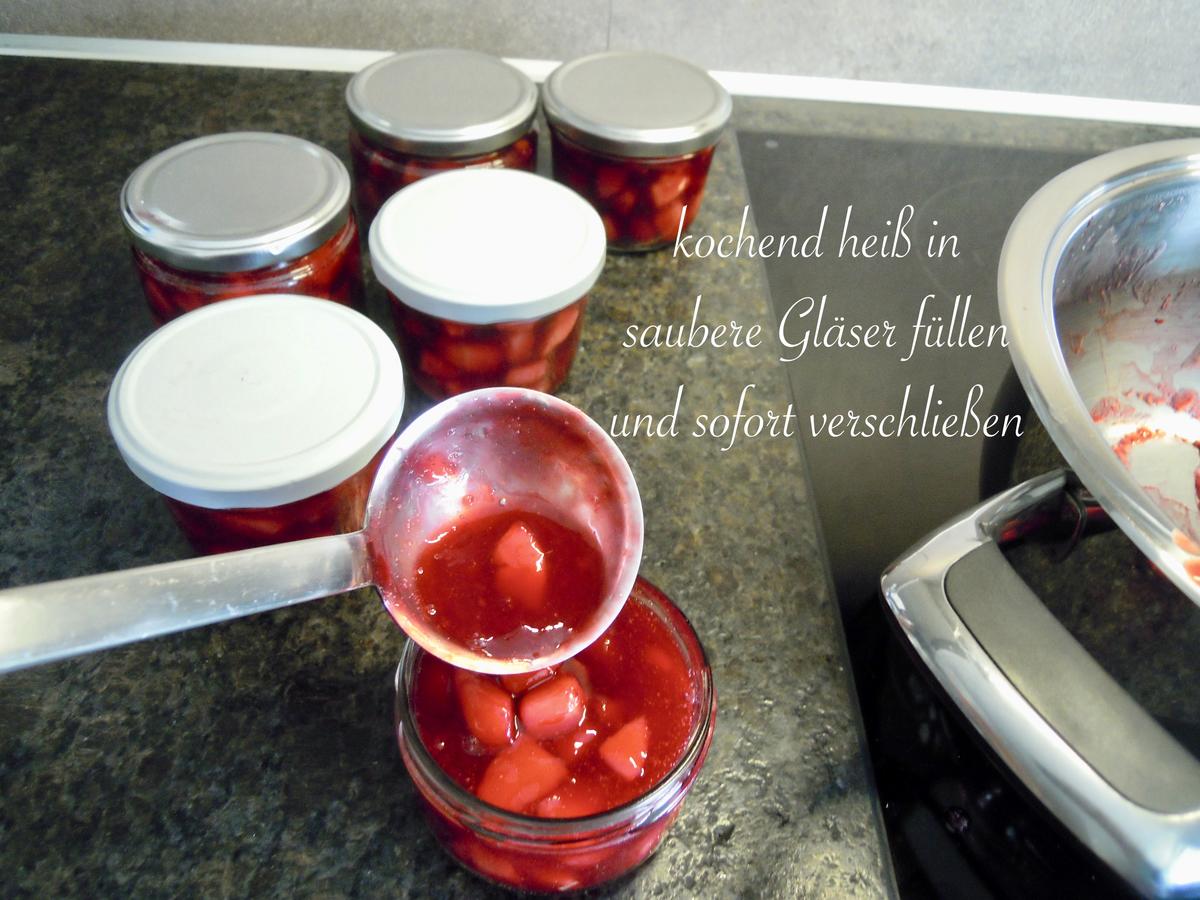 rote Pudding Äpfelchen - Rezept - Bild Nr. 8