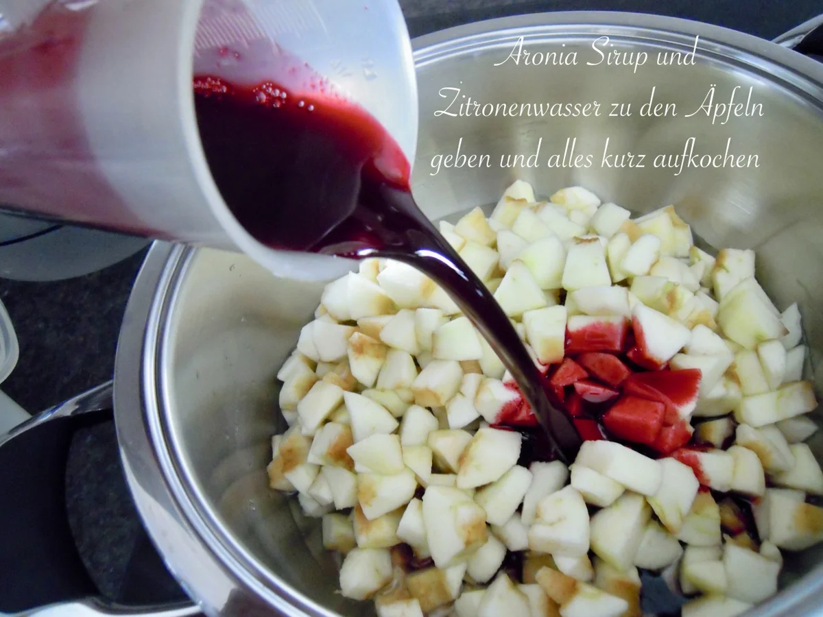 Rezept: rote Pudding Äpfelchen Bild Nr. 12 rote Pudding Äpfelchen - Rezept - Bild Nr. 12
