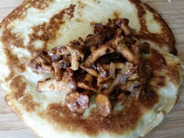 Pfannkuchen mit Pfifferlingen - Rezept - Bild Nr. 7