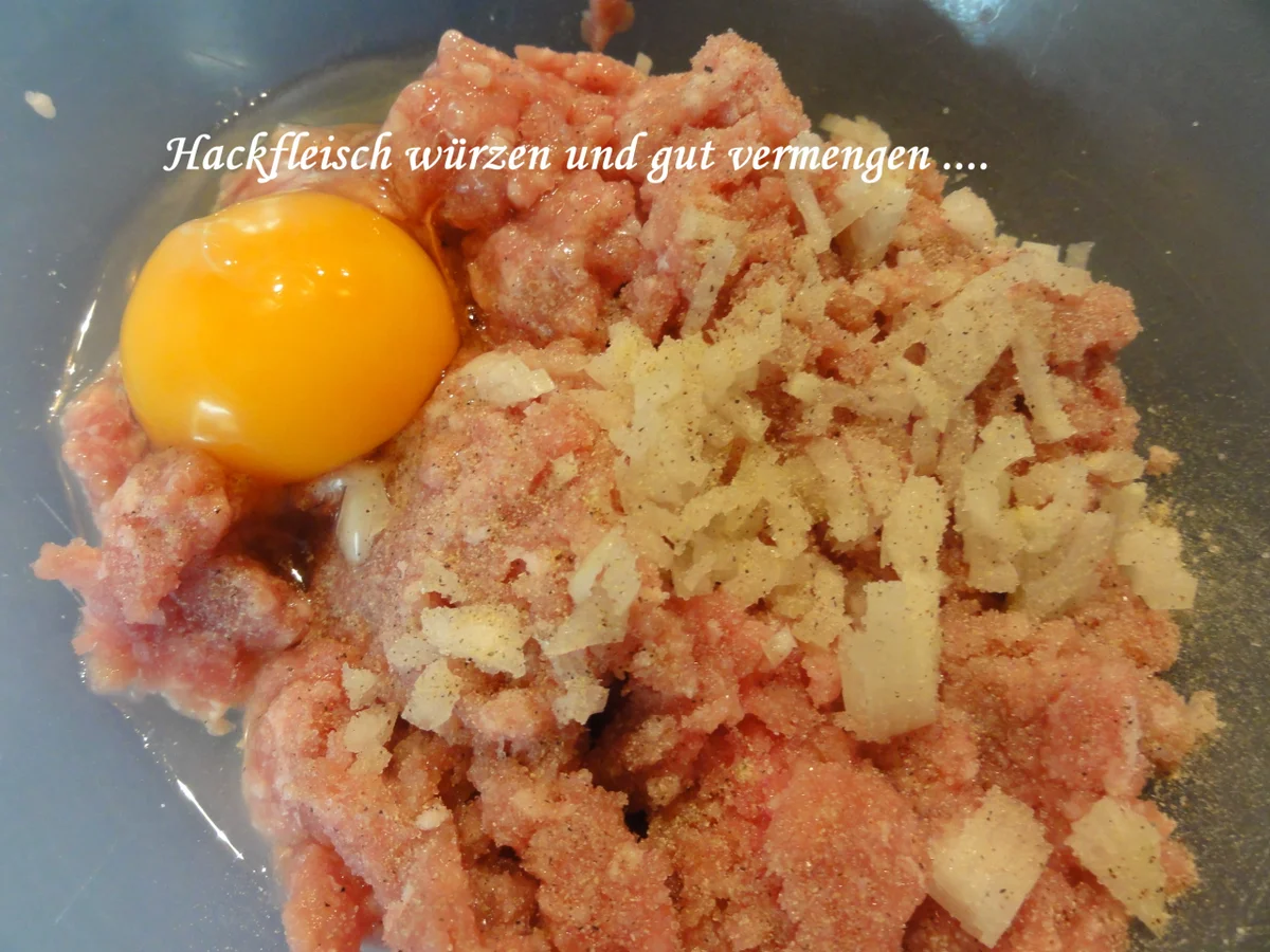 Gemüse:   JAROMAKOHL mit Hackfüllung + Käsesauce - Rezept - Bild Nr. 8