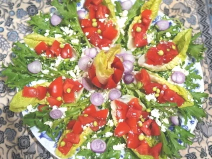 Rezept: Salatrad Lukullus Bild Nr. 11036 Salatrad Lukullus - Rezept - Bild Nr. 11036