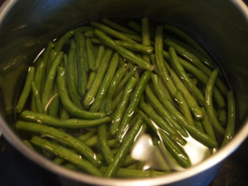Schwartenwurst mit Buschbohnen und Kartoffeln - Rezept - Bild Nr. 9