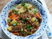 Braune Linsen auf  italienische Art - Rezept - Bild Nr. 2