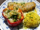 Paprika mit Gemüse-Reis-Füllung - Rezept - Bild Nr. 2