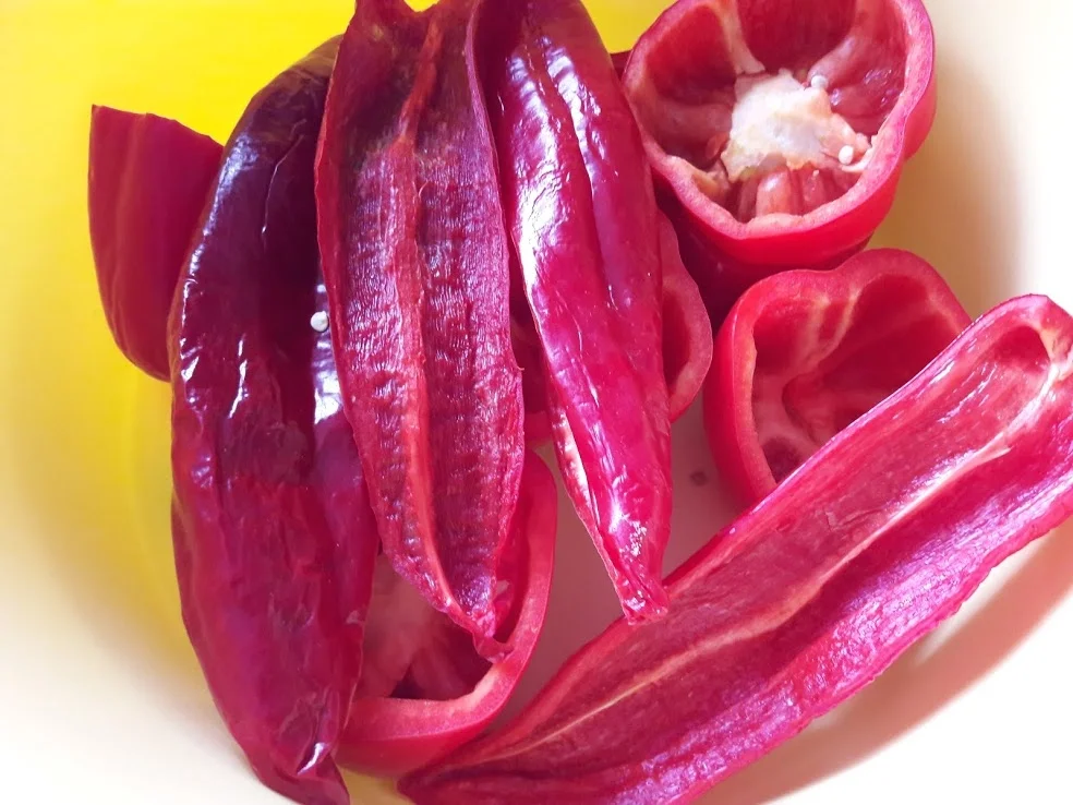 Paprika mit Gemüse-Reis-Füllung - Rezept - Bild Nr. 7