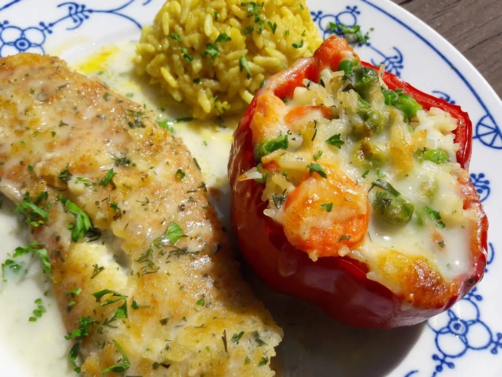 Paprika mit Gemüse-Reis-Füllung - Rezept - Bild Nr. 15