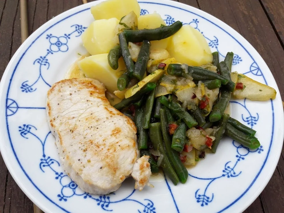 Minutensteak mit Bohnengemüse - Rezept - Bild Nr. 15