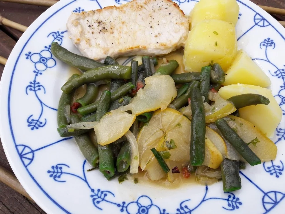 Minutensteak mit Bohnengemüse - Rezept - Bild Nr. 16