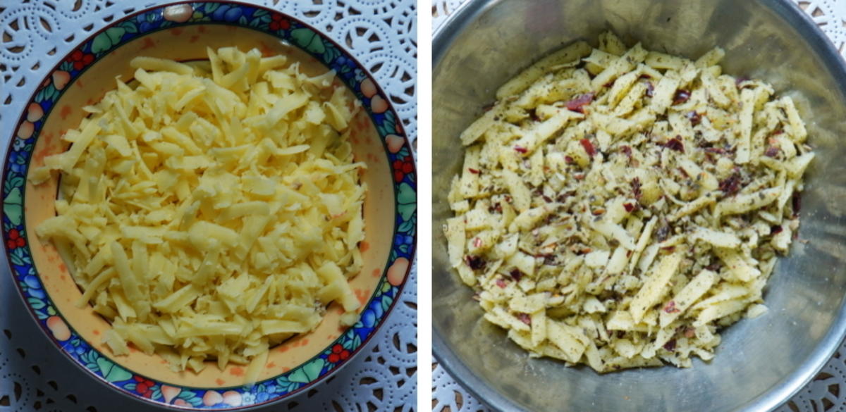 Italienische, überbackene Kartoffeln - Patate al forno - Rezept - Bild Nr. 5