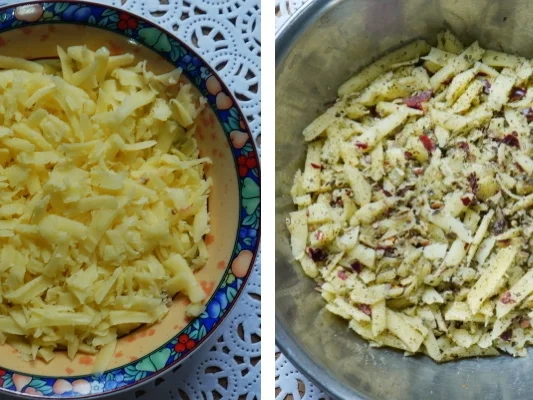 Italienische, überbackene Kartoffeln - Patate al forno - Rezept - Bild Nr. 5