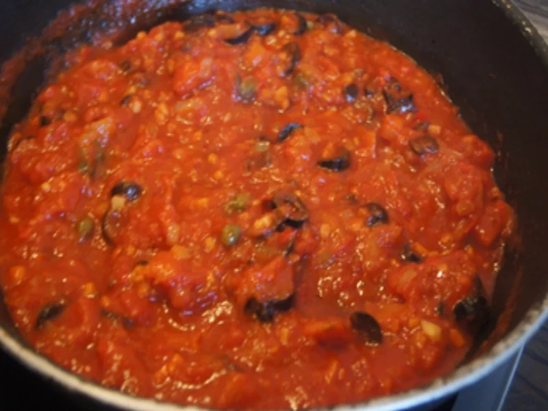 Spaghetti Puttanesca - Rezept - Bild Nr. 11