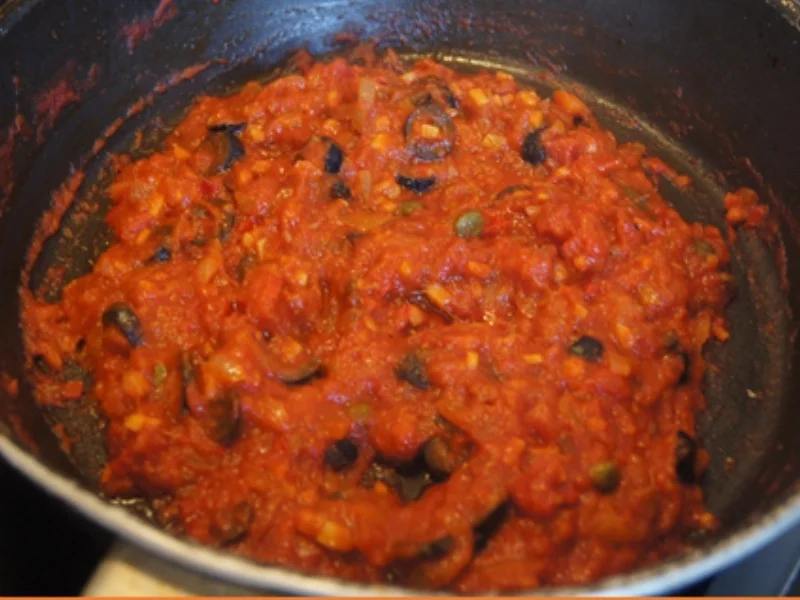 Spaghetti Puttanesca - Rezept - Bild Nr. 12