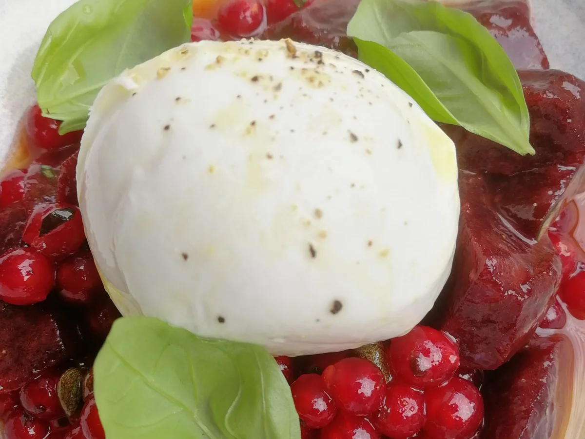 Büffelmozzarella mit marinierter Rote Beete - Rezept - Bild Nr. 2