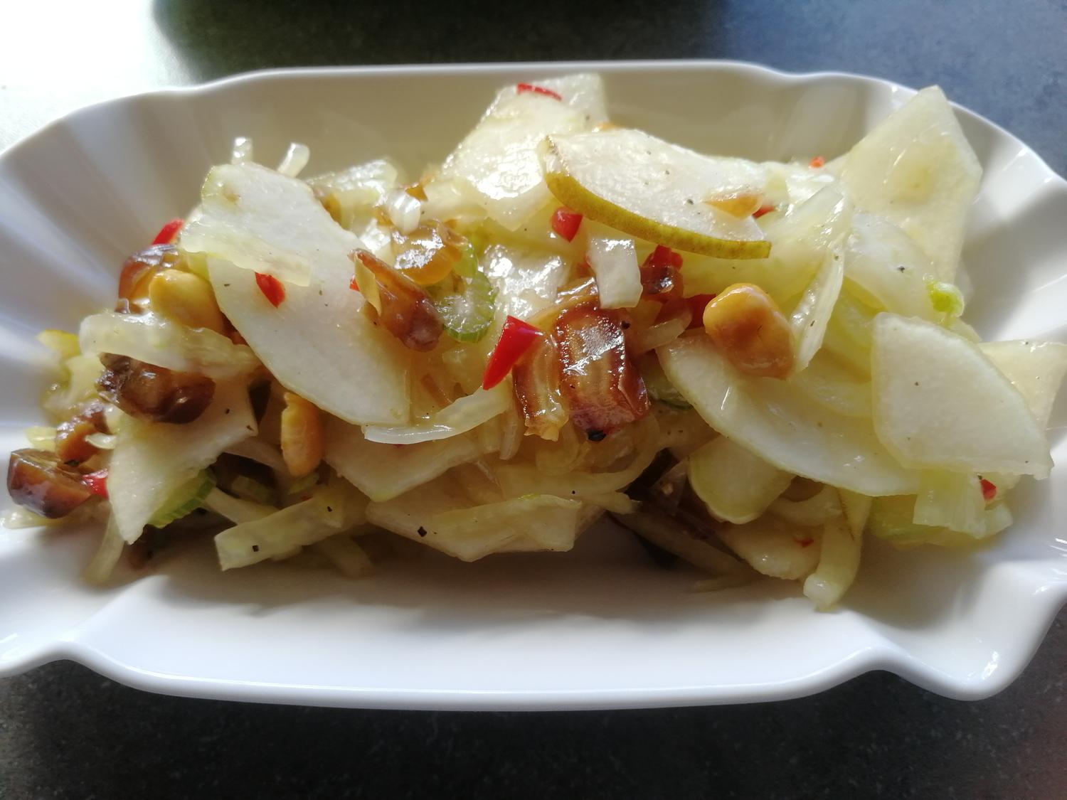 Fenchel Birnen Salat - Rezept mit Bild - kochbar.de