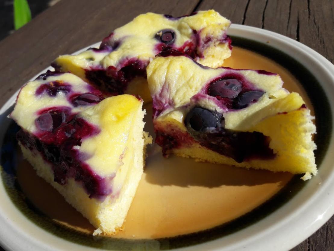 Blaubeerkuchen Mit Puddingf Llung Rezept Mit Bild Kochbar De