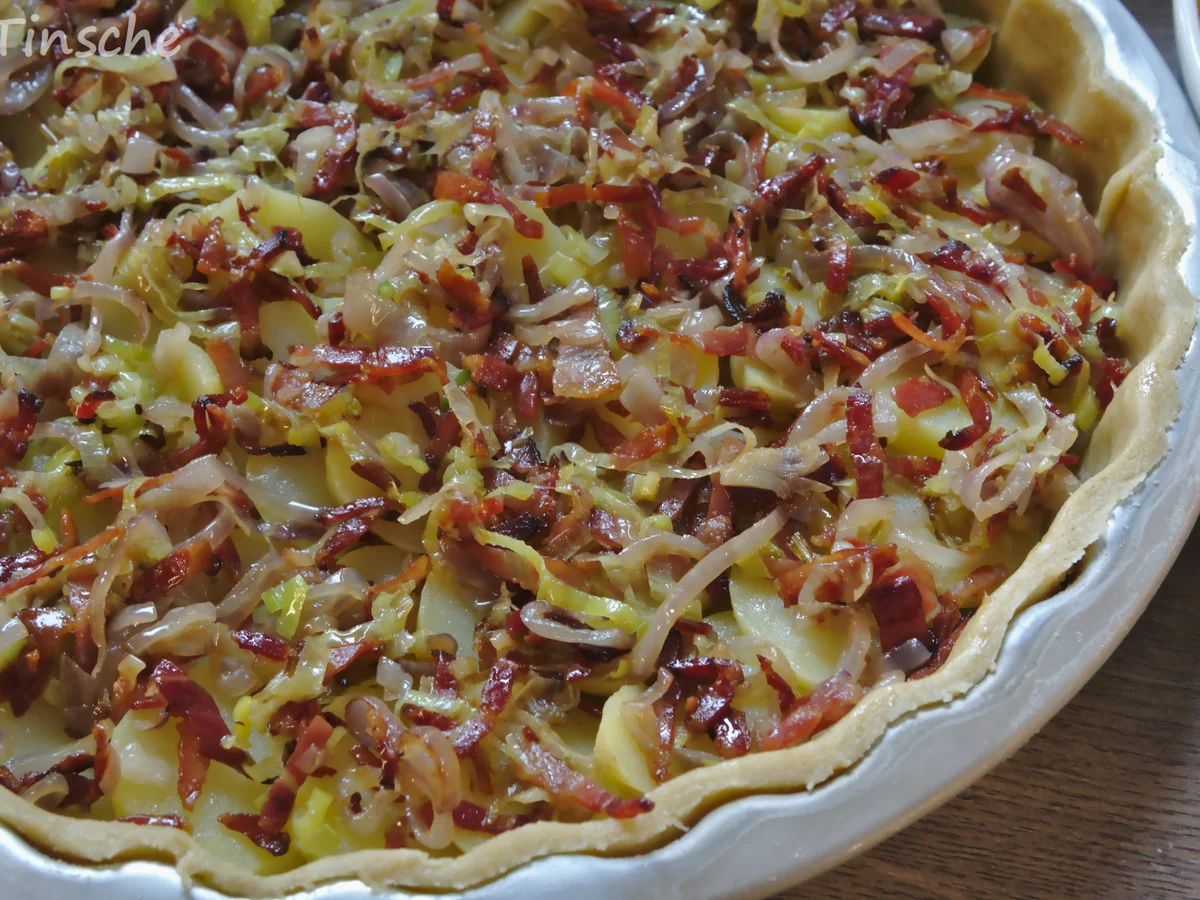 Rezept: Camembert-Kartoffel-Tarte Bild Nr. 8 Camembert-Kartoffel-Tarte - Rezept - Bild Nr. 8