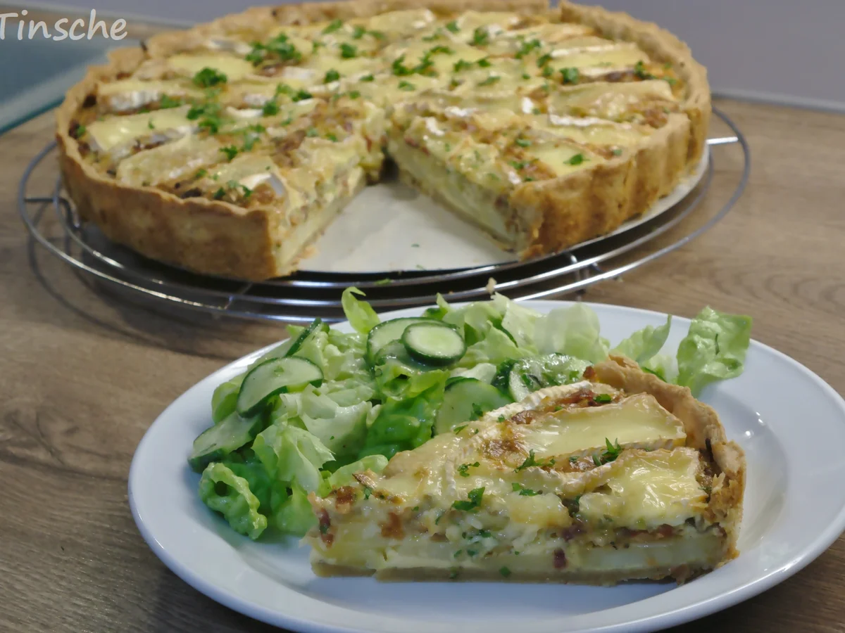 Rezept: Camembert-Kartoffel-Tarte Bild Nr. 16 Camembert-Kartoffel-Tarte - Rezept - Bild Nr. 16