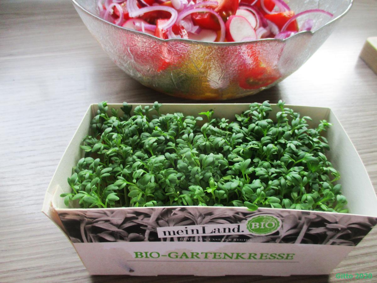 Frisch-feuriger Salat mit großen weißen Bohnen - Rezept - Bild Nr. 9