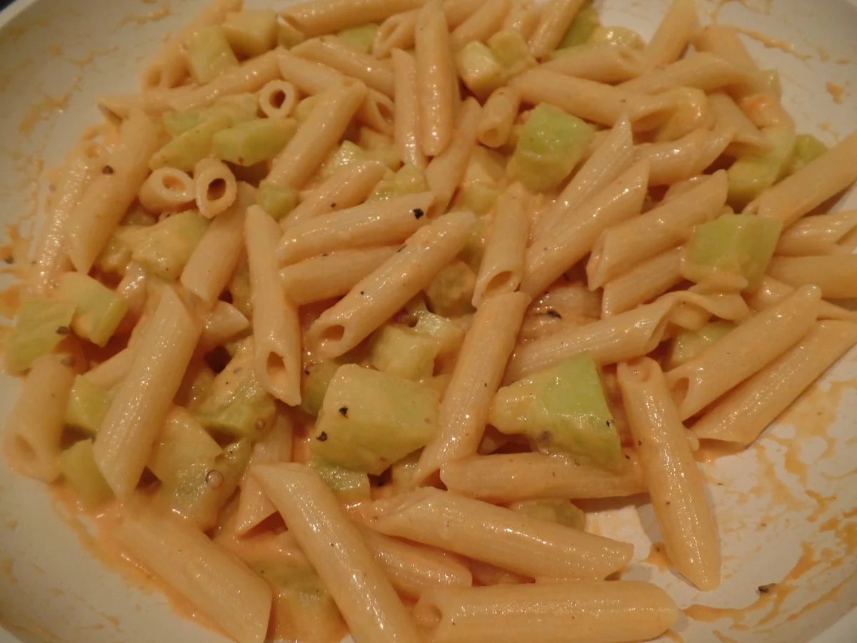 Rezept: Penne mit Melone und Parmaschinken Bild Nr. 11029 Penne mit Melone und Parmaschinken - Rezept - Bild Nr. 11029