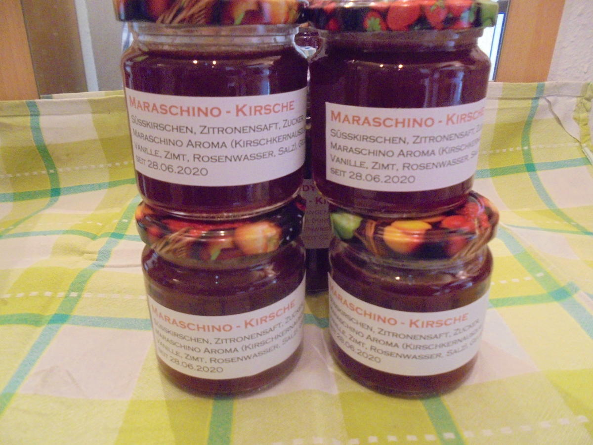 Maraschino Kirschkonfitüre - von Kochecke48