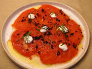 Tomato Carpaccio, Challah Bread - Rezept - Bild Nr. 2