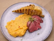Beef, Harissa Mash, Burned Sweetheart Cabbage - Rezept - Bild Nr. 2