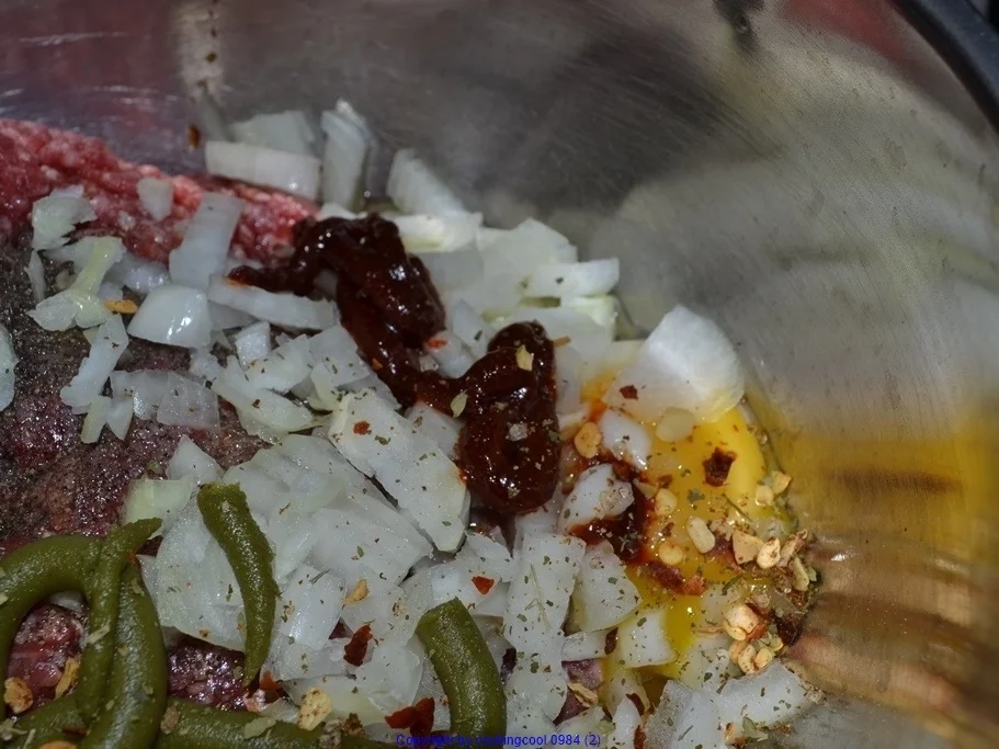 Gefüllte Paprikaschoten mediterrane/asiatische Variante - Rezept - Bild Nr. 8