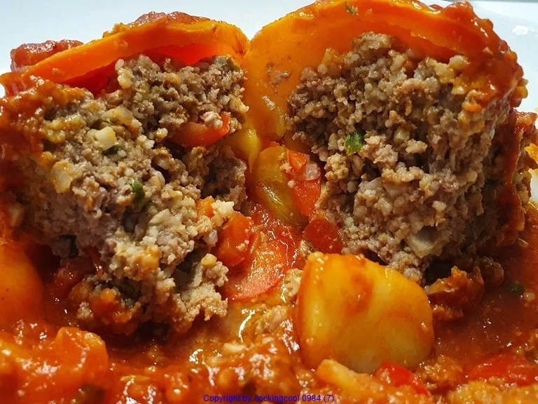 Gefüllte Paprikaschoten mediterrane/asiatische Variante - Rezept - Bild Nr. 10