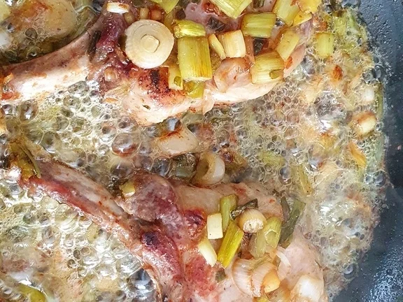 Iberico Karree (Kotelett) als schnelles Mittagessen im Sommer - Rezept - Bild Nr. 11036