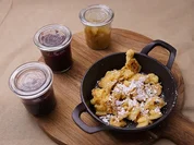 Kaiserschmarrn mit dreierlei betrunkenen Früchten - Rezept - Bild Nr. 2