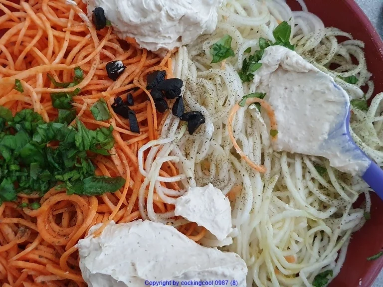 Zoodels = Heute als Beilage = Rezeptbau NR. 16 - Rezept - Bild Nr. 9