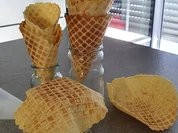 Eiswaffeln (Butter Karamel Geschmack) - Rezept - Bild Nr. 2