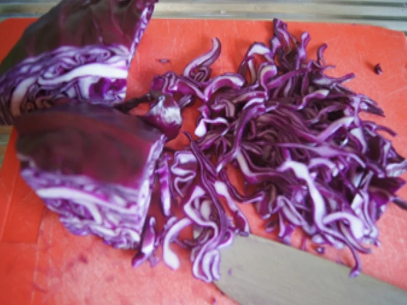 Rotkohlsalat asiatisch - Rezept - Bild Nr. 4