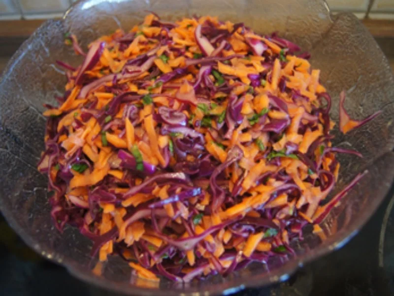 Rotkohlsalat asiatisch - Rezept - Bild Nr. 11