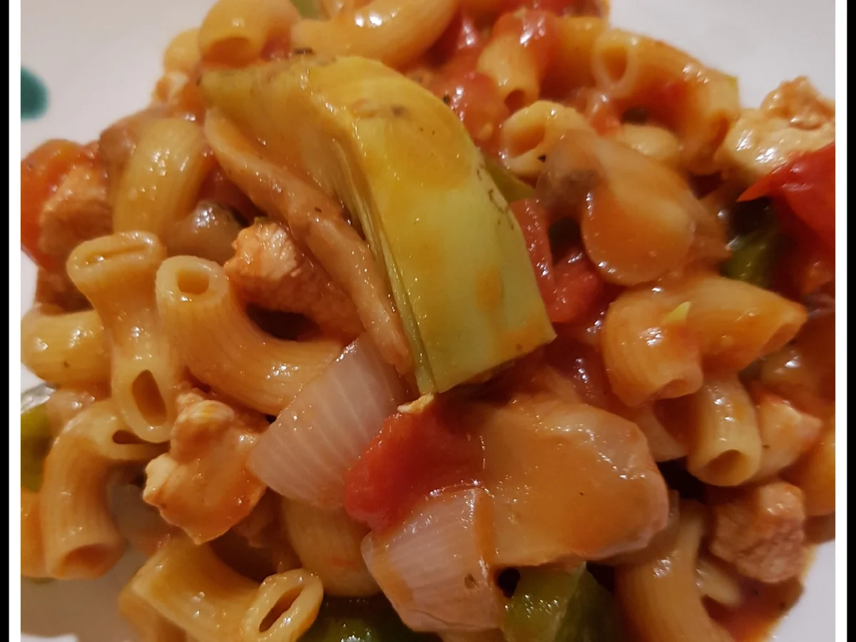 Schnelle Hühnchen Pasta - Rezept - Bild Nr. 6