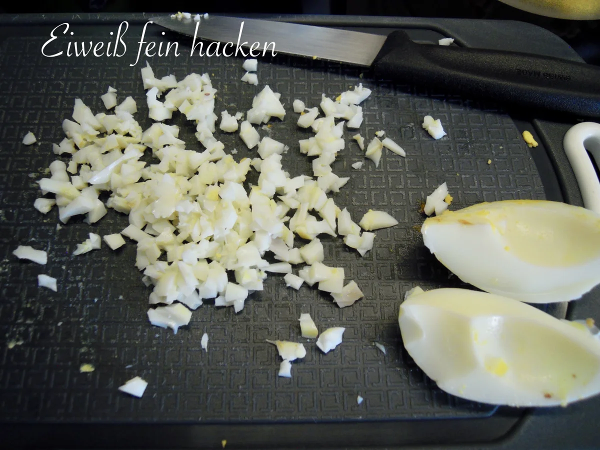 Rezept: Ei Aufstrich - leichte Schonkost Variante Bild Nr. 4 Ei Aufstrich - leichte Schonkost Variante - Rezept - Bild Nr. 4