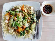 Knusprige Nudeln mit Cap Cay Seafood - Rezept - Bild Nr. 2