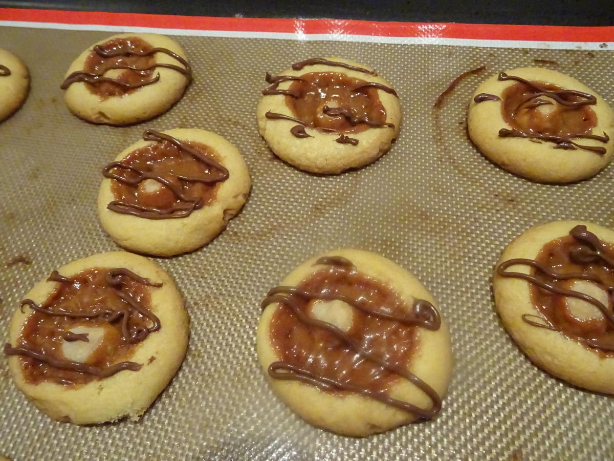 Karamell-Macadamia-Cookies - Rezept - Bild Nr. 3