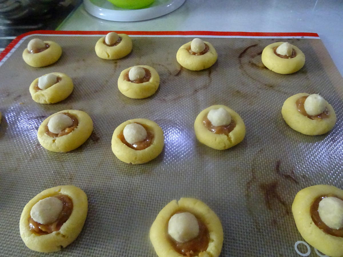 Karamell-Macadamia-Cookies - Rezept - Bild Nr. 4