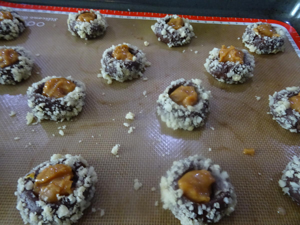 Karamell-Macadamia-Cookies - Rezept - Bild Nr. 6