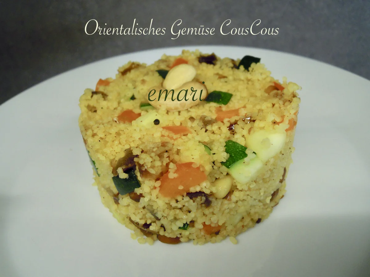 Rezept: Orientalisches Gemüse Cous Cous Bild Nr. 11069 Orientalisches Gemüse Cous Cous - Rezept - Bild Nr. 11069